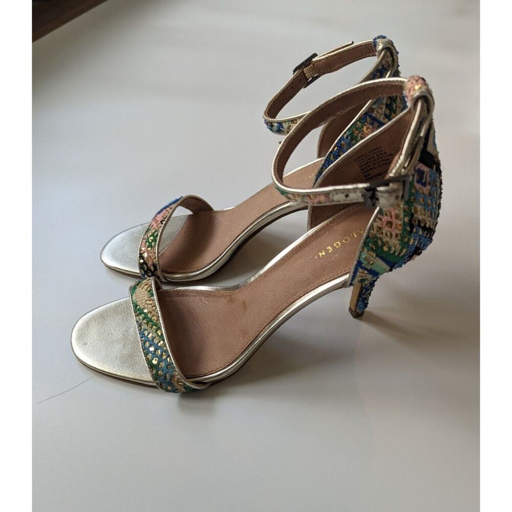 Halogen Size 8.5 Strappy Colorful Stiletto Heels
